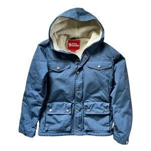 FJALLRAVEN Greenland Women's Winter Jacket Blue Size XXS
